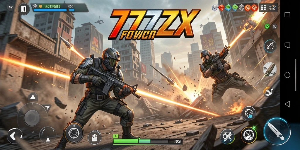 Gameplay menegangkan dengan aksi memukau di 777ZX.