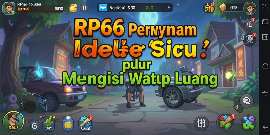 Tampilan utama RP66 menampilkan gameplay Idle yang menarik dan interaktif.