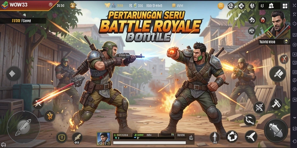 Gameplay WOW33 dengan grafis yang memukau dan aksi seru.